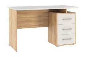 Стол компьютерный 1200 Лайт-2 дуб сонома/белый в Советском - sovetskij.mebel-tymen.ru | фото