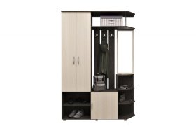 Прихожая Домино венге/дуб млечный в Советском - sovetskij.mebel-tymen.ru | фото