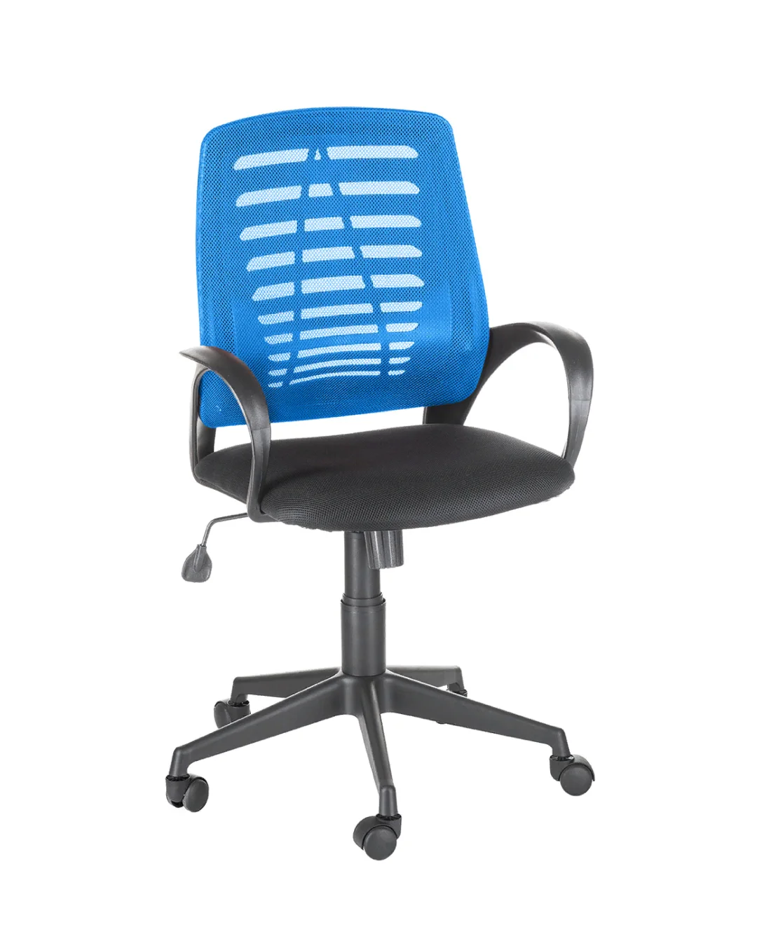 Кресло Ирис TW- синяя/TW-черн в Советском - sovetskij.mebel-tymen.ru | фото