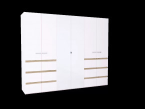 Анона 7 Шкаф для одежды и белья 6-створчатый в Советском - sovetskij.mebel-tymen.ru | фото