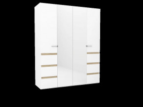 Анона 8 Шкаф для одежды и белья 4-створчатый в Советском - sovetskij.mebel-tymen.ru | фото