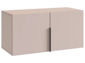 Антресоль двухдверная L800 Баско кашемир в Советском - sovetskij.mebel-tymen.ru | фото