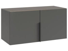 Антресоль двухдверная L800 Баско графит в Советском - sovetskij.mebel-tymen.ru | фото