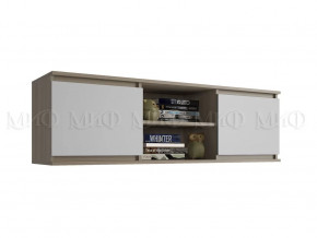 Антресоль Челси Белый глянец, дуб сонома в Советском - sovetskij.mebel-tymen.ru | фото