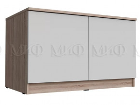 Антресоль-тумба Челси Белый глянец, дуб сонома в Советском - sovetskij.mebel-tymen.ru | фото