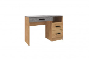 АСТИ Стол косметический (ш900*г425*в750мм), ЛДСП Дуб крафт золотой/Дуб крафт золотой- Ателье светлое в Советском - sovetskij.mebel-tymen.ru | фото