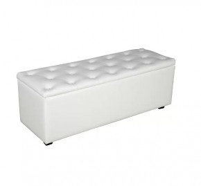 Банкетка Монако-2 (белый) в Советском - sovetskij.mebel-tymen.ru | фото