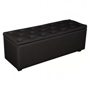 Банкетка Монако-2 (черный) в Советском - sovetskij.mebel-tymen.ru | фото