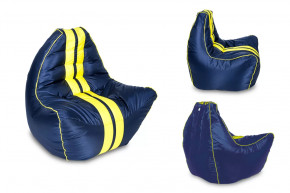 Бескарскасное кресло Авто,цвет Черно-желтый в Советском - sovetskij.mebel-tymen.ru | фото