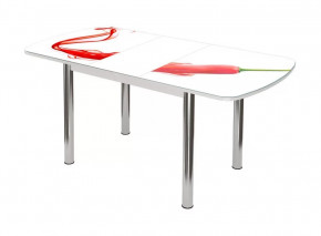 Бостон-3 ф/п Чили, 1100*700 мм, белый/хром брифинг в Советском - sovetskij.mebel-tymen.ru | фото