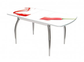 Бостон-3 ф/п Чили, 1100*700 мм, белый/хром триумф в Советском - sovetskij.mebel-tymen.ru | фото