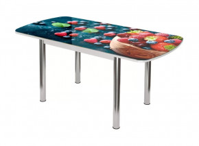 Бостон-3 ф/п Ягоды, 1100*700 мм, белый/хром брифинг в Советском - sovetskij.mebel-tymen.ru | фото