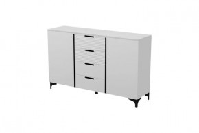 Брента Комод 4 ящика 2 двери Белый в Советском - sovetskij.mebel-tymen.ru | фото