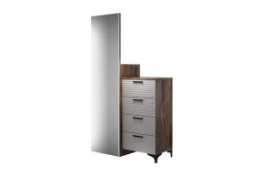 Брента Комод с зеркалом Жемчуг в Советском - sovetskij.mebel-tymen.ru | фото