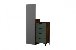 Брента Комод с зеркалом Оливковый в Советском - sovetskij.mebel-tymen.ru | фото