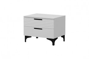 Брента Тумба прикроватная Белый в Советском - sovetskij.mebel-tymen.ru | фото