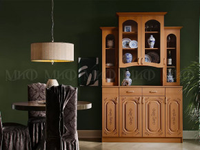 Буфет 4-х створчатый Лиза-2 Ольха матовый в Советском - sovetskij.mebel-tymen.ru | фото