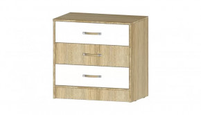 Детская Буратино Комод сонома/белый в Советском - sovetskij.mebel-tymen.ru | фото