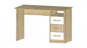 Детская Буратино Стол с ящиками сонома/белый в Советском - sovetskij.mebel-tymen.ru | фото