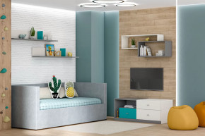 Детская Клео ОК-6, графит, миндаль, океан Диал в Советском - sovetskij.mebel-tymen.ru | фото