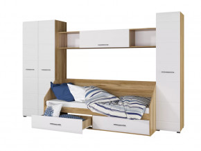 Детская Ненси Крафт золотой-белый в Советском - sovetskij.mebel-tymen.ru | фото