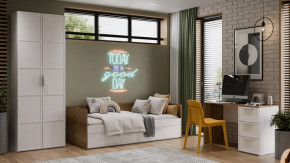 Детская «Стелла» Белый холст, Белый Жемчуг, Яблоня Беллуно в Советском - sovetskij.mebel-tymen.ru | фото