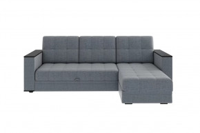 Диван АТЛАНТ угловой без столика Капри 22 серый в Советском - sovetskij.mebel-tymen.ru | фото