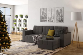 Диван АТЛАНТ угловой со столиком Neo 10 шоколад в Советском - sovetskij.mebel-tymen.ru | фото