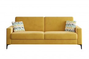 Диван-кровать Алекс 3т Модель 047 Велюр Геометрия 69/Велюр Ультра мустард в Советском - sovetskij.mebel-tymen.ru | фото