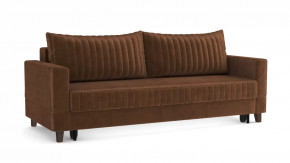 Диван-кровать ЕвроМагнат с выкатным механизмом шоколад в Советском - sovetskij.mebel-tymen.ru | фото