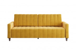 Диван-кровать Марк Модель 054 Велюр Ультра Мустард в Советском - sovetskij.mebel-tymen.ru | фото