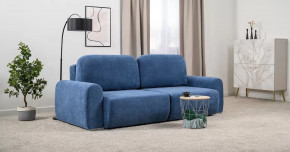 Диван-кровать Модульная Система Тэдди Компоновка 1 Pique 009 (синий) арт. 1504 в Советском - sovetskij.mebel-tymen.ru | фото