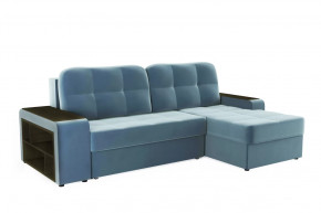 Диван-кровать угловой Дубай Модель 011 Велюр Галакси лайт 22 в Советском - sovetskij.mebel-tymen.ru | фото