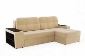 Диван-кровать угловой Дубай Модель 011 Велюр Луна 05 беж в Советском - sovetskij.mebel-tymen.ru | фото