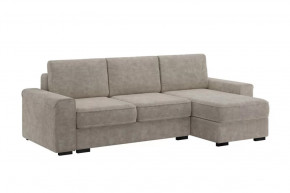 Диван-кровать угловой "Леон" жемчужно-серый в Советском - sovetskij.mebel-tymen.ru | фото