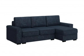 Диван-кровать угловой "Леон" сапфировый в Советском - sovetskij.mebel-tymen.ru | фото