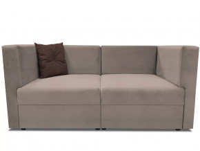 Диван модульный прямой Бергамо две секции Dream Beige кат. 3 в Советском - sovetskij.mebel-tymen.ru | фото