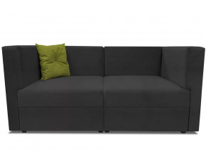Диван модульный прямой Бергамо две секции Dream Grafit кат. 3 в Советском - sovetskij.mebel-tymen.ru | фото