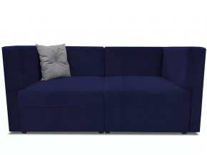 Диван модульный прямой Бергамо две секции Dream Indigo кат. 3 в Советском - sovetskij.mebel-tymen.ru | фото