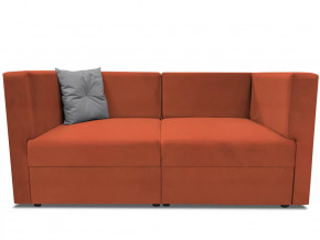 Диван модульный прямой Бергамо две секции Dream Orange кат. 3 в Советском - sovetskij.mebel-tymen.ru | фото