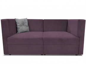 Диван модульный прямой Бергамо две секции Dream Plum кат. 3 в Советском - sovetskij.mebel-tymen.ru | фото