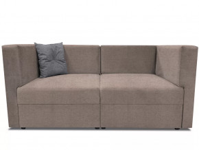 Диван модульный прямой Бергамо две секции Savana Plus Mocca кат. 1 в Советском - sovetskij.mebel-tymen.ru | фото