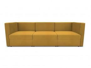 Диван модульный прямой Бергамо три секции Dream Yellow кат. 3 в Советском - sovetskij.mebel-tymen.ru | фото