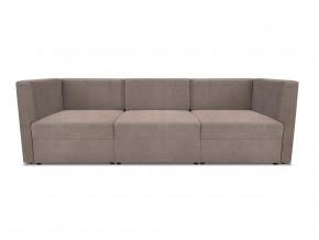 Диван модульный прямой Бергамо три секции Savana Plus Mocca кат. 1 в Советском - sovetskij.mebel-tymen.ru | фото