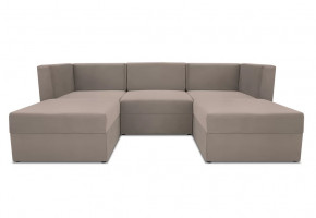 Диван модульный угловой Бергамо пять секций Dream beige кат. 3 в Советском - sovetskij.mebel-tymen.ru | фото