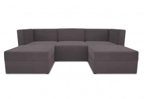 Диван модульный угловой Бергамо пять секций Dream Grey кат. 3 в Советском - sovetskij.mebel-tymen.ru | фото