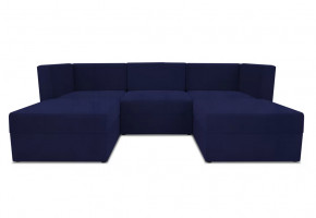 Диван модульный угловой Бергамо пять секций Dream Indigo кат. 3 в Советском - sovetskij.mebel-tymen.ru | фото