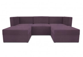 Диван модульный угловой Бергамо пять секций Dream Plum кат. 3 в Советском - sovetskij.mebel-tymen.ru | фото