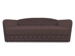 Диван-софа Гарвард-2 с каретной стяжкой Bingo Chocolate кат.1 в Советском - sovetskij.mebel-tymen.ru | фото