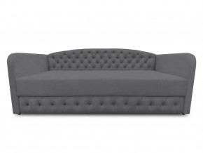 Диван-софа Гарвард-2 с каретной стяжкой Bingo Grafit кат.1 в Советском - sovetskij.mebel-tymen.ru | фото